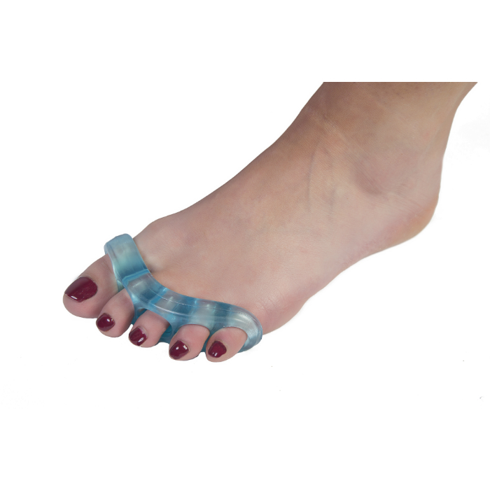 One Pair Of Black Yoga Toes Protector With Toe Separators For Protecting  The Toes During Yoga, Pilates And Other Sports Activities.